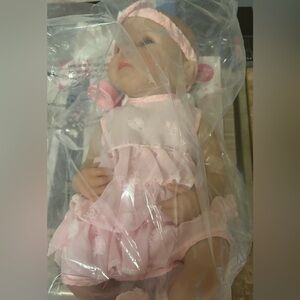 Soft Baby Doll in Light Pink Dress